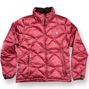 The North Face Red Quilted Jacket